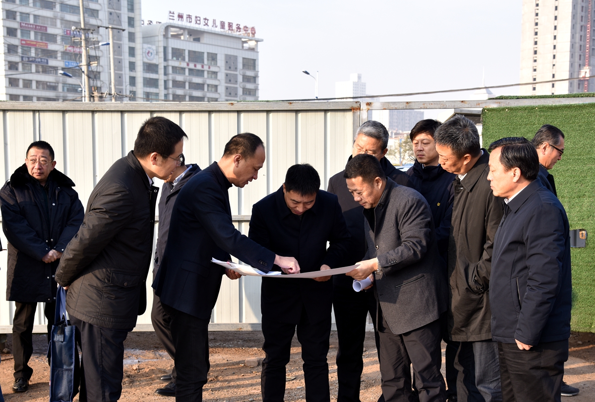 王方太调研兰州高新区重点项目建设情况